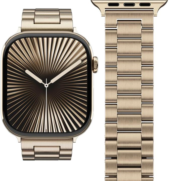 Actual product image Vonmählen Link Bracelet 2 For Apple Watch 44 - 45 - 46 - 49mm One Size Sunset (44 mm, Stainless steel)