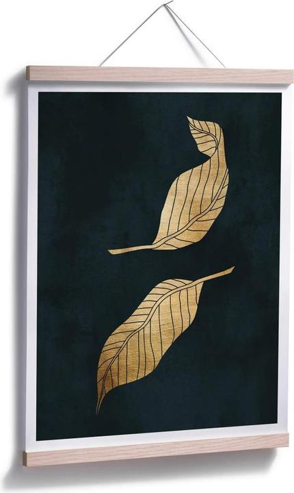 Produktbild Trenddeko Goldene Blätter (40 x 50 cm)