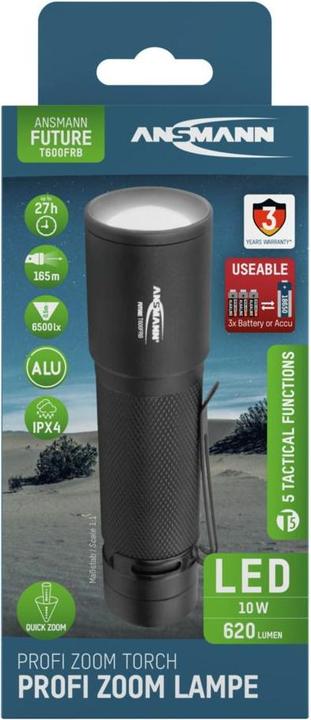 Actual product image Ansmann Flashlight Future (31.80 cm, 620 lm)