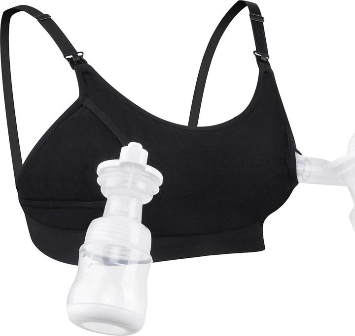 Actual product image Momcozy Nursing & Pumping Bra black XL (XL)