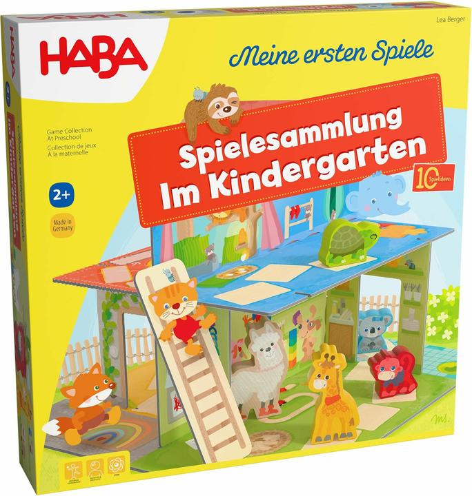 Produktbild Haba Meine ersten Spiele - Spielesammlung Im Kindergarten (Deutsch, 2 - 8.25 Jahre)