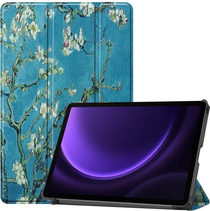 Image du produit Cover-Discount Galaxy Tab S9 FE - Étui Smart Tri-fold Fleurs (Galaxy Tab S9 FE)