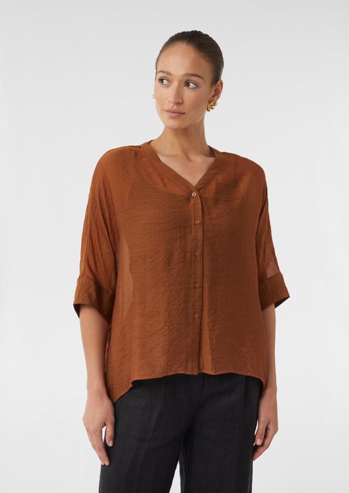 Immagine prodotto Comma Accessories Semitransparente Tunikabluse aus Viskosemix (L)