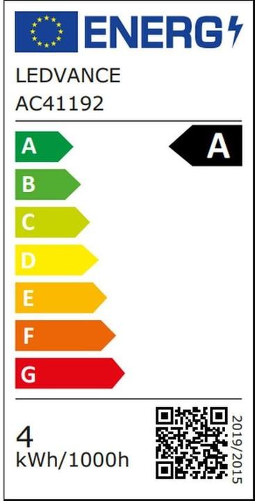 Energie-Label Osram Led Filament Classic A (E27, 4 W, 840 lm, 1 x, A)