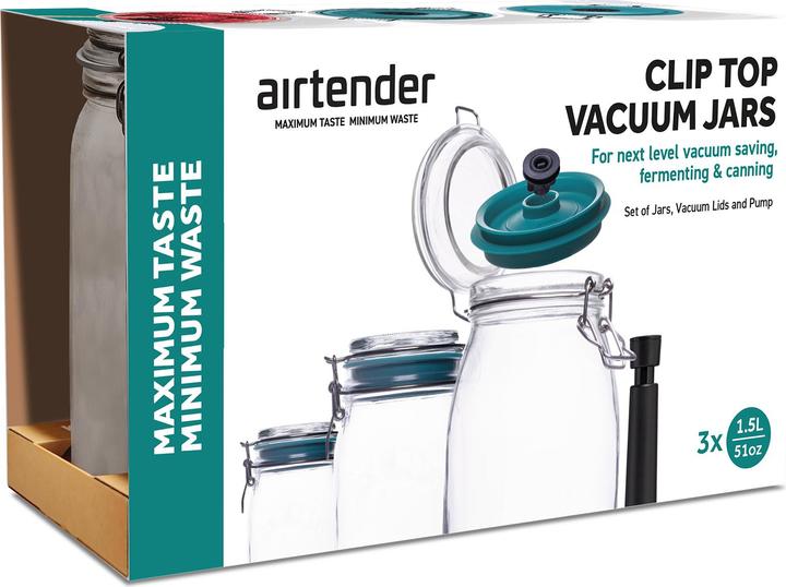 Actual product image Airtender Clip Top Set (3 pcs., 1.50 l)