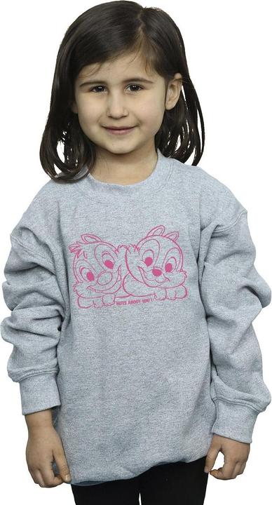 Actual product image Disney Girls Chip 'n' Dale Nuts About You Sweatshirt (152, 158)