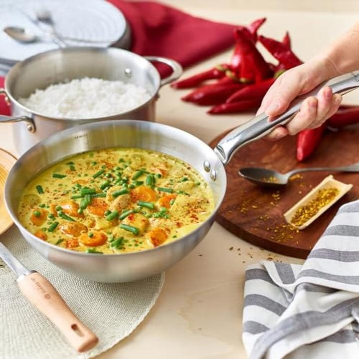 Actual product image de Buyer Alchimy (24 cm, Frying pan, Stainless steel)