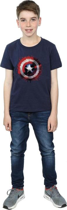 Produktbild Captain America Jungen Art Shield TShirt (128)