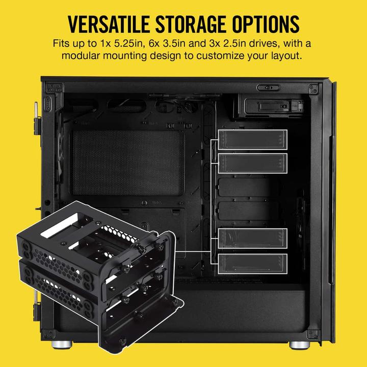 Produktbild Corsair Carbide 678C (ATX, mATX, Mini-ITX, E-ATX)
