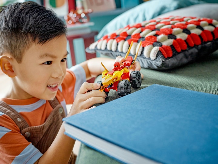 Immagine prodotto LEGO 71789 Inseguimento con lo speedster di Kai e la moto di Ras (71789, LEGO Ninjago)