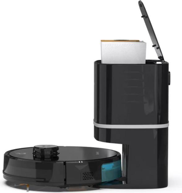 Actual product image Mamibot Vacuum Cleaner - Robot ExVac890 Glory with Automatic Vacuum Cleaner, Black (4000 Pa)