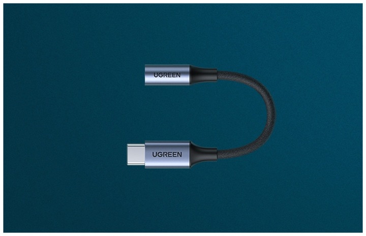 Image du produit Ugreen Adaptateur USB-C vers 3.5mm femelle avec support IPAD Pro et Samsung Note 10 (USB Type C, Jack 3.5mm)