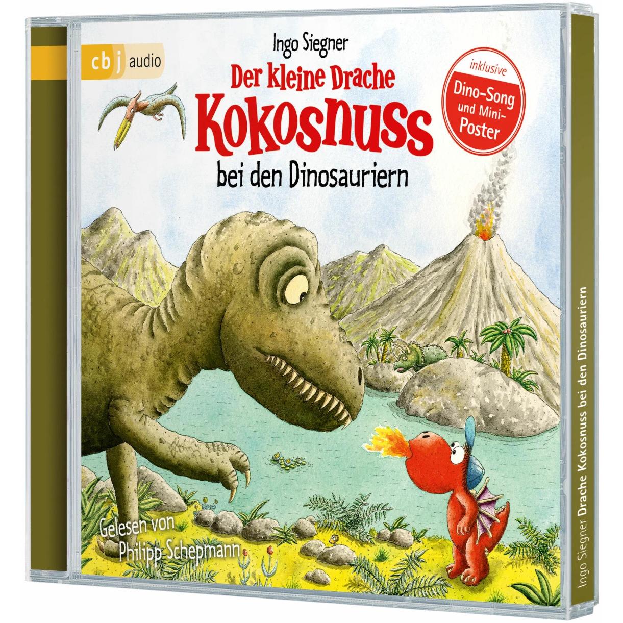 Thumbnail - Der Kleine Drache Kokosnuss Bei Den D..., Hörbücher von Ingo Siegner, Philipp Schepmann