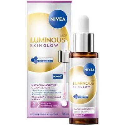 NIVEA, Siero viso, Luminous 630 Skin Glow Instant Glow Serum 30ml (30 ml)