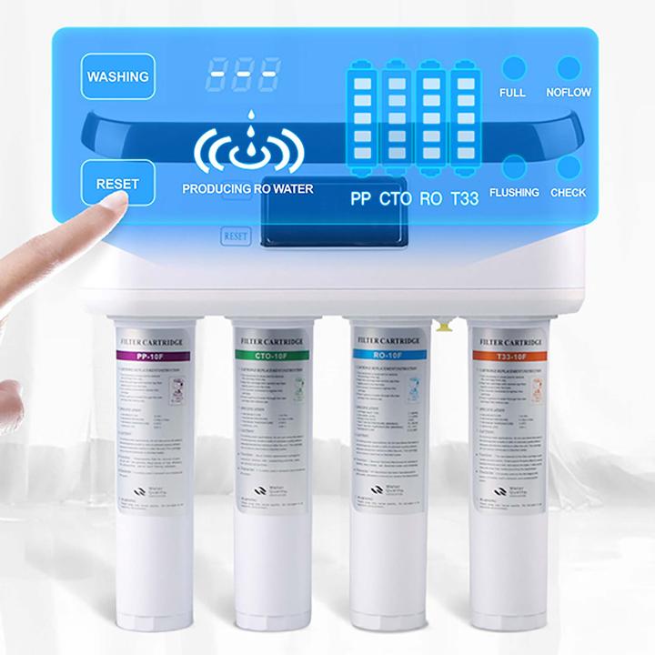 Produktbild Naturewater NW-4-50RODT 4-Stufen Umkehrosmose 190L/Tag mit Display Wasserflter