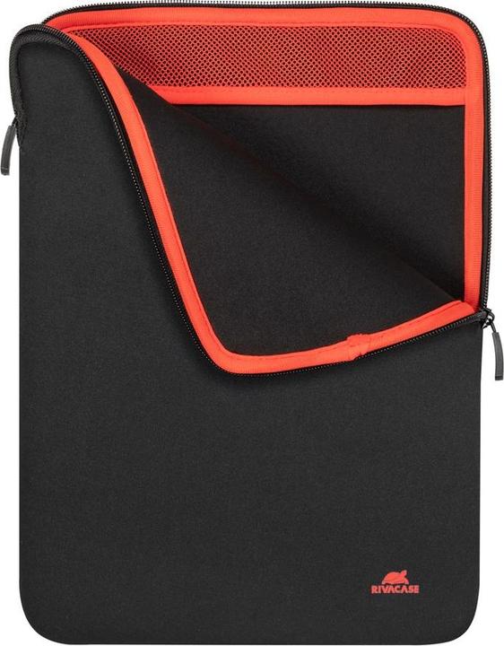 Actual product image Rivacase Anti-shock Case for MacBook 13" Vertical Zip Black (13.31", Apple)