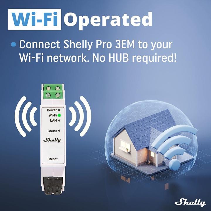 Produktbild Shelly Pro 3EM 120A