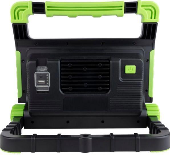 Actual product image REV LED Battery Work Spot Green 50W with Stand (5000 lm)
