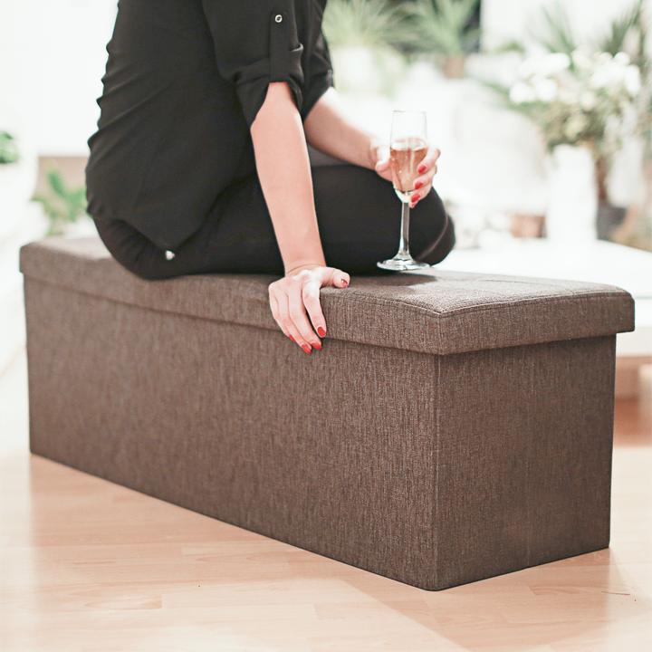 Produktbild Relaxdays Faltbare Sitzbank (114 cm)