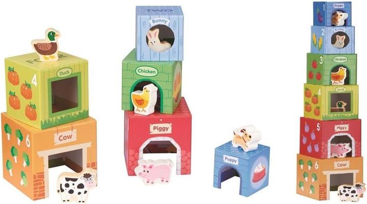 Produktbild Spielba Stapelturm mit Holztiere