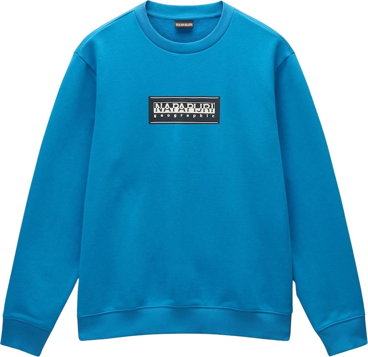 Produktbild Napapijri sweatshirt mit rundhasausschnitt und ogo b-box (L)