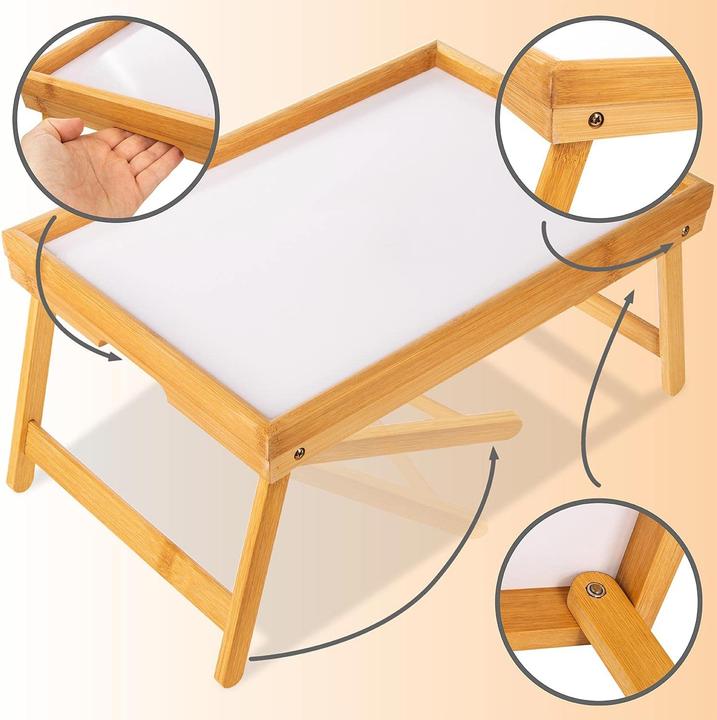 Produktbild Goods + Gadgets Frühstückstablett mit klappbaren Beinen