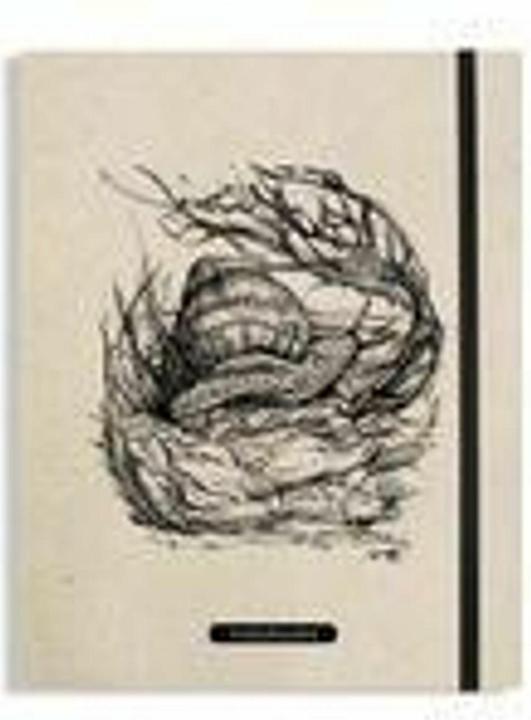 Matabooks Swiss Brochure A5 /'Snail/' (black, carton) (A5, Blanko)