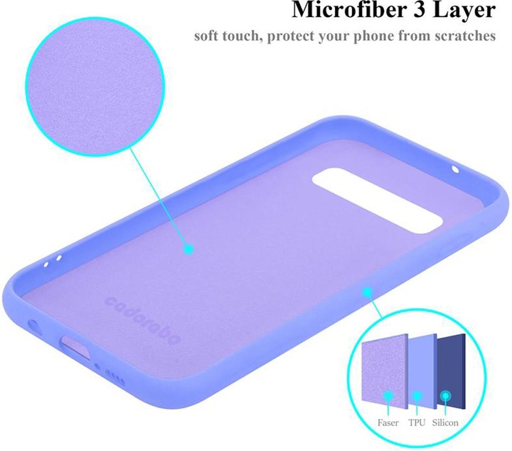 Produktbild Cadorabo TPU Liquid Silicone Case Cover (Samsung Galaxy S10)