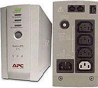 Actual product image APC UPS Back-UPS CS 500 (BK500EI) (500 VA, 300 W, Standby UPS)