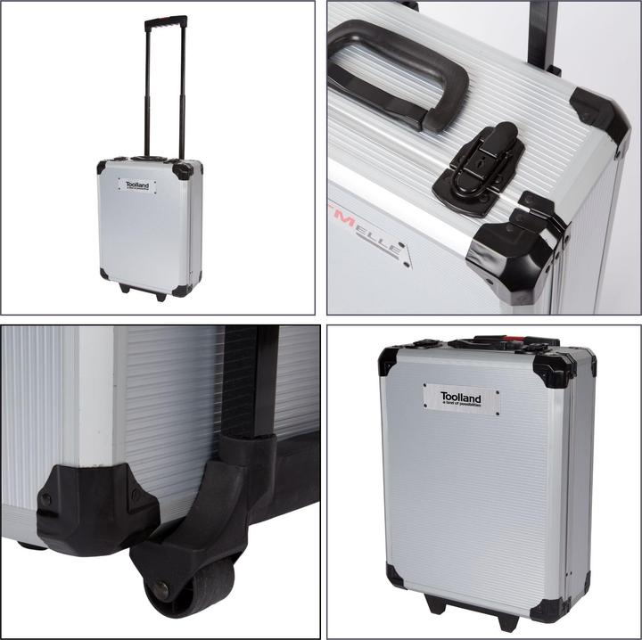 Actual product image Toolland Tool case 260 pieces (260 pieces)