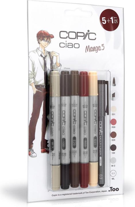 Image du produit Copic Manga 5 (6x)