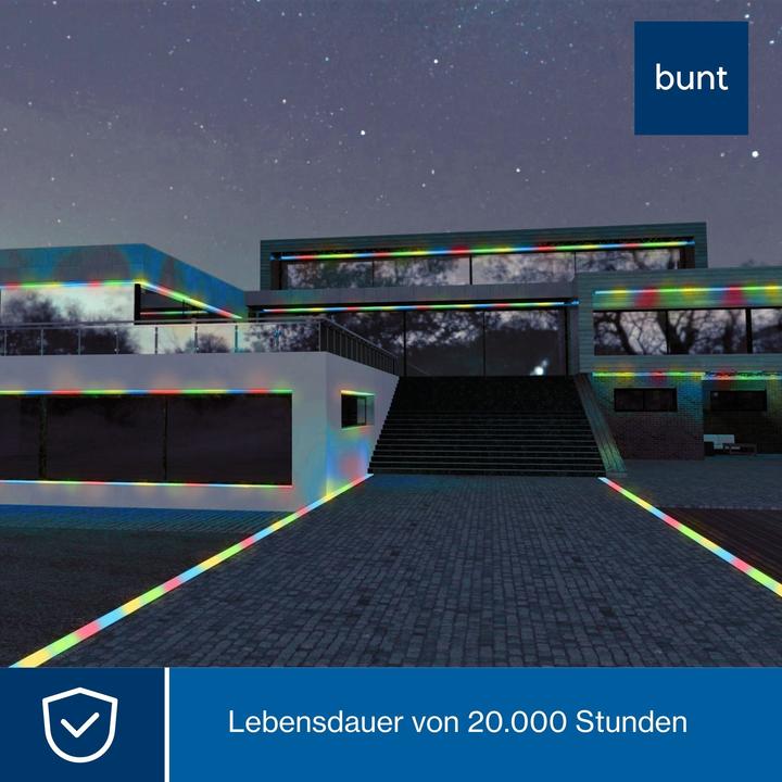 Actual product image Velleman Dual Channel LED Rope Light - Multicolour + Controller (20 m) (20 m)