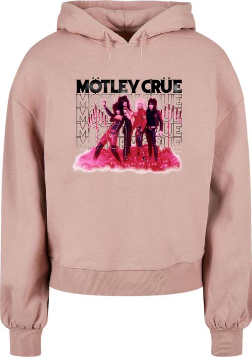 Produktbild Merchcode Ladies Motley Crue - Mauve Oversized Hoody - 138515 (S)