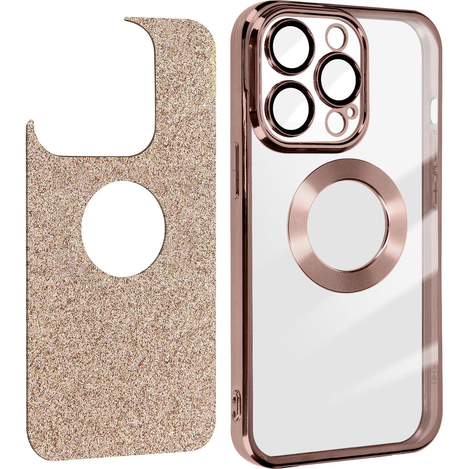 Avizar Protecam Spark Series (Apple iPhone 14 Pro Max), Smartphone Hülle, Rosa
