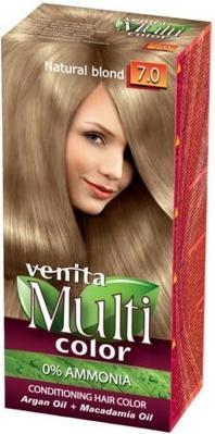 Produktbild Venita Multicolor Care Hair Dye 7.0 Naturalonde 100Ml (7.0 Natural Blonde)
