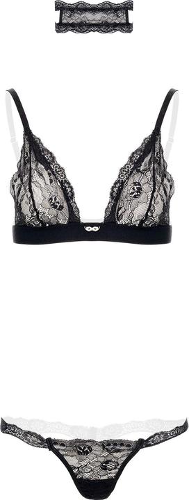 Produktbild Christine Le Duc 3 pc Bra-set Mayra - black (XL)