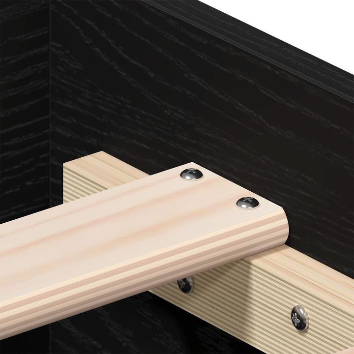 Image du produit vidaXL Rustikales Bett (90 x 200 cm)