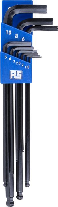 Actual product image RS PRO 9 piece metric hexagon ball driver set