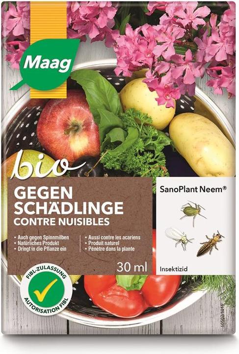 Produktbild Maag Neem (Thripse, Spinnmilben, Buchsbaumzünsler, Weissen Fliegen, Blattläuse)