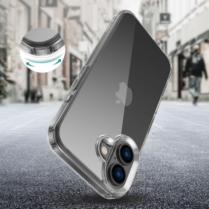Produktbild Tech-Protect FlexAir Hybrid Case for iPhone 16 - Clear (Apple iPhone 16)