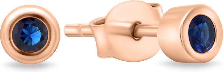 Image du produit Brilio Argent - Boucles d'oreilles en bronze avec zircons EA609RB