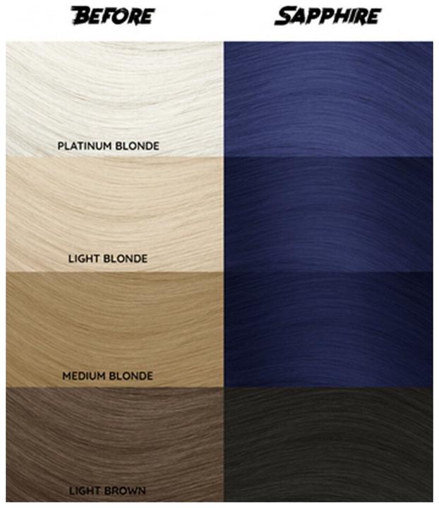 Produktbild Crazy Color Semi Permanent Dye 72 Saphir (Sapphire)