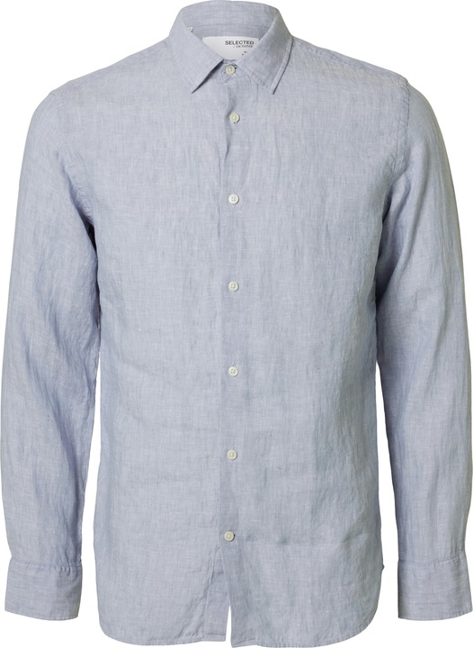 Selected Homme Slhregkylian-Linen Shirt Ls Classic Noos