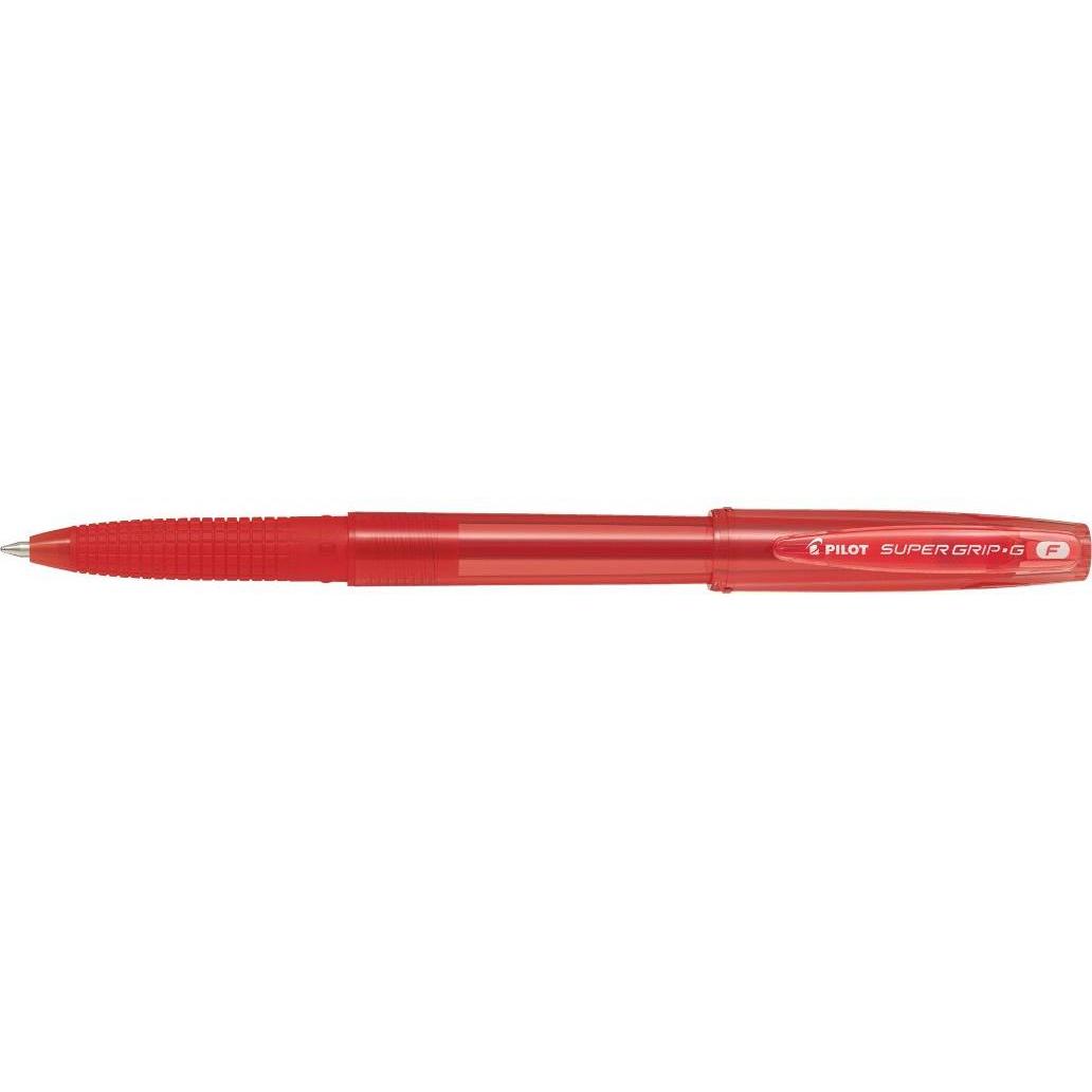 Pilot, Schreibstifte, Kugelschreiber SUPER GRIP G, rot (Rot, 1 x)