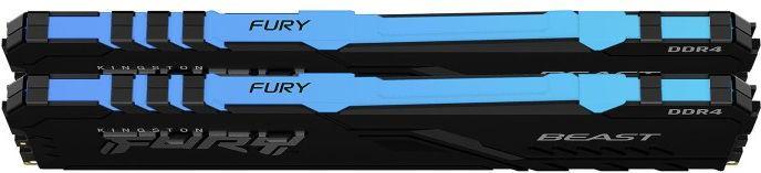 Produktbild Kingston FURY Beast RGB (2 x 16GB, 3200 MHz, DDR4-RAM, DIMM)