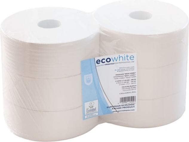Produktbild TOPA-Grossrollen 2-lagig,weiss