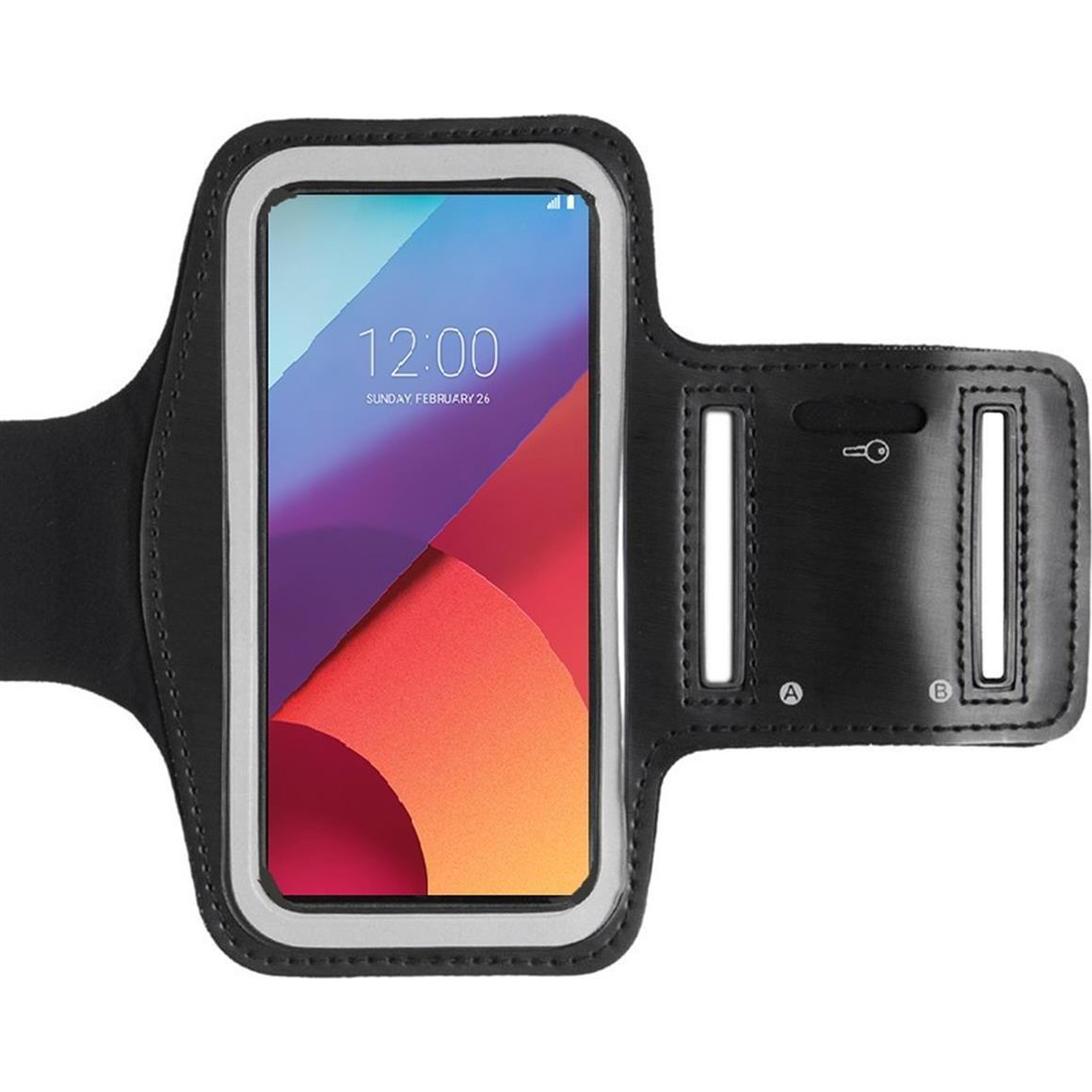 CoverKingz Sportarmband für LG G6, Smartphone Sportarmband, Schwarz