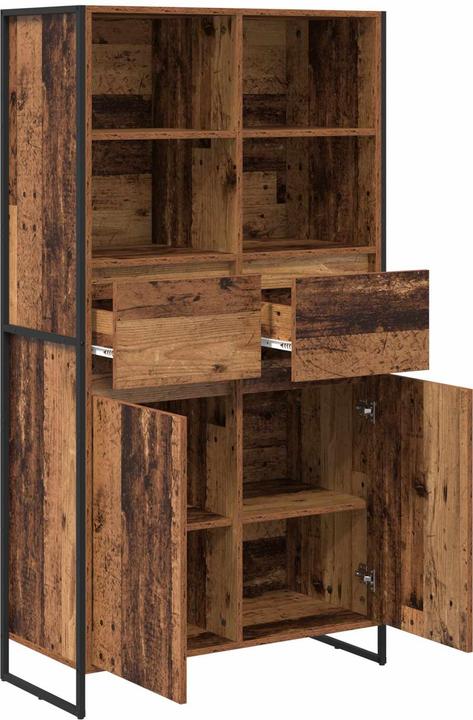 Produktbild vidaXL Sideboard-Aufbewahrung (36 x 81 x 150.50 cm)