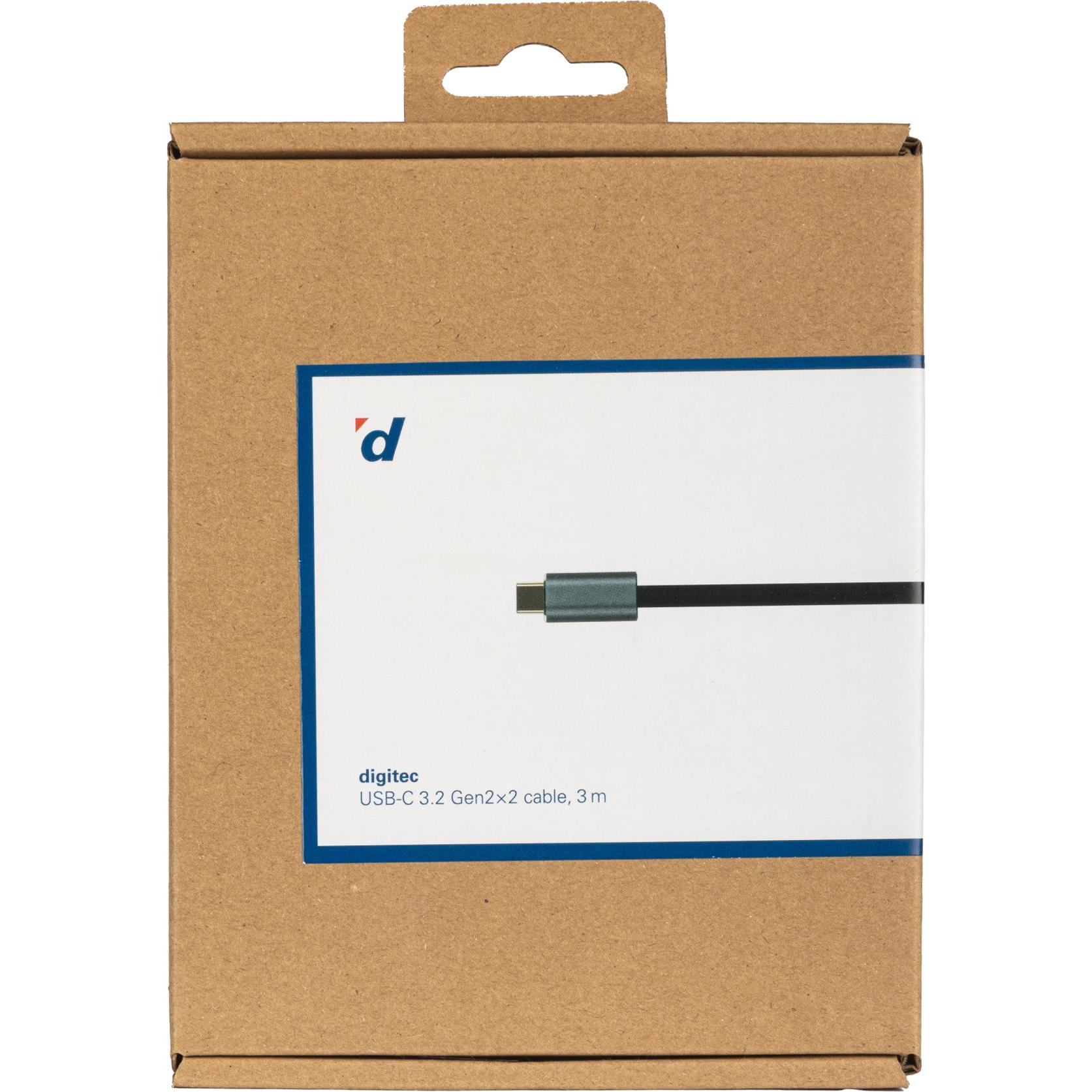 Thumbnail - digitec USB Typ C – USB Typ C (3 m, USB 3.2 Gen 2x2), USB Kabel