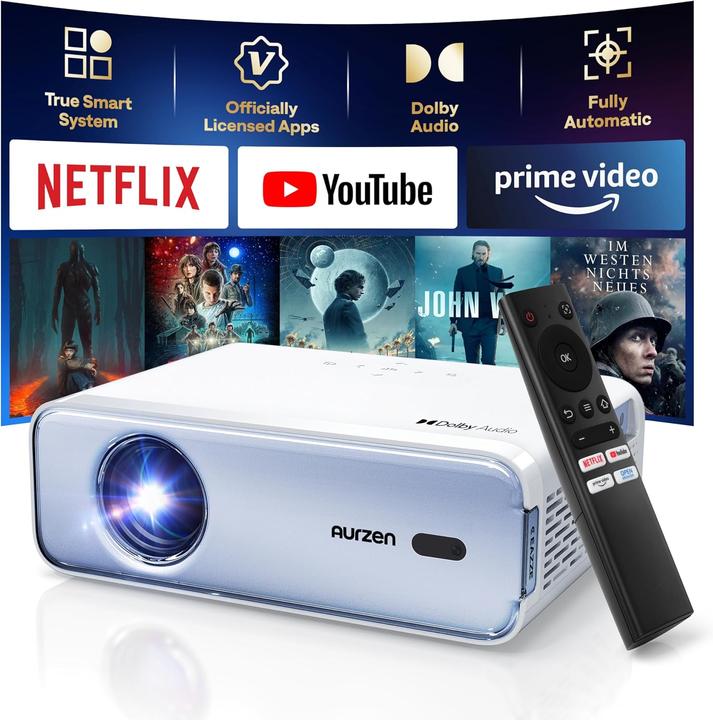 Actual product image Aurzen Eazze D1 Smart Beamer (200 lm)